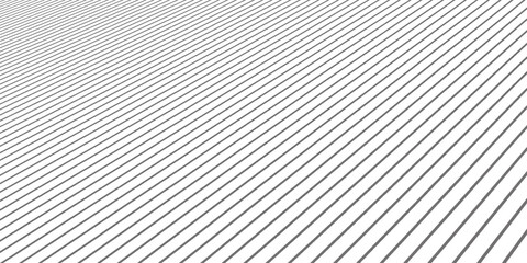 Obraz premium Narrow black-white vertical lines. Symmetric geometric ornament. Striped seamless pattern, abstract wallpaper. Digital paper for textile print, page fill. Vector