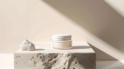 Elegant Minimalist Beauty Care Wellness Concept