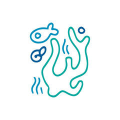 Obraz premium cute seaweed element