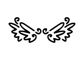 Obraz premium roll line wings