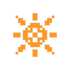 pixel sun element