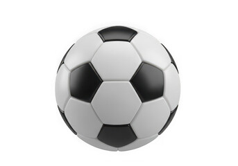 Fototapeta premium High-quality soccer ball illustration isolated on transparent background