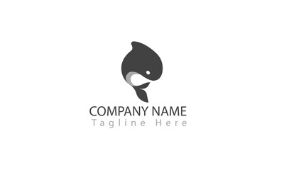 Fototapeta premium Dolphin Logo