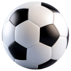 Classic soccer ball, the heart of every match, for team sports.