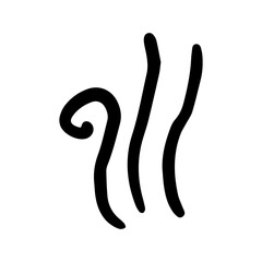 Obraz premium doodle smoke effect