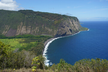 ハワイ島ワイピオ渓谷展望台
Waipiʻo Valley Lookout