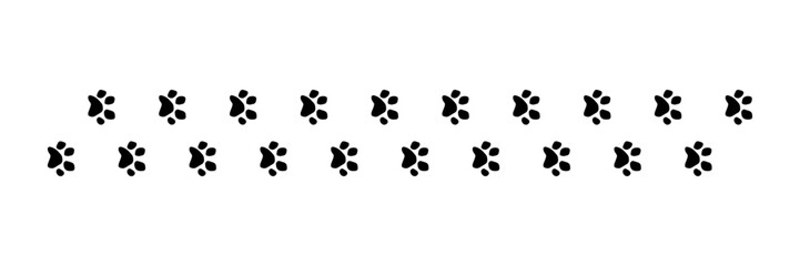 paw print trail © KEN111