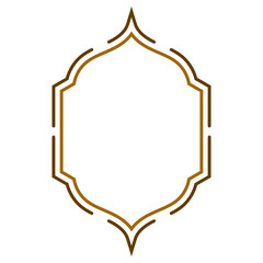 Obraz premium islamic frame