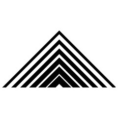 triangle line pattern