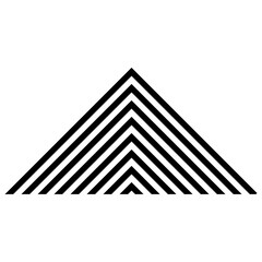 triangle line pattern