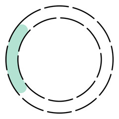 Obraz premium circle infographic banner
