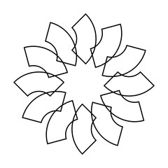 geometric mandala pattern