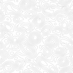 Subtle abstract pattern of thin gray contour lines on a soft beige background, evoking a topographic map.
