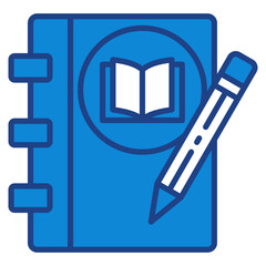 Book Notes Icon For Design Elements