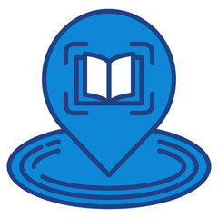 Library Zone Icon For Design Elements