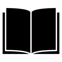 Open Book Icon For Design Elements