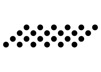 slant dot pattern