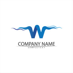 Water drop Logo Template vector