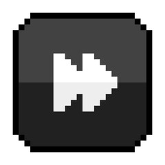 Fototapeta premium pixel next button