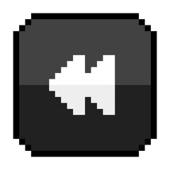 Fototapeta premium pixel previous button