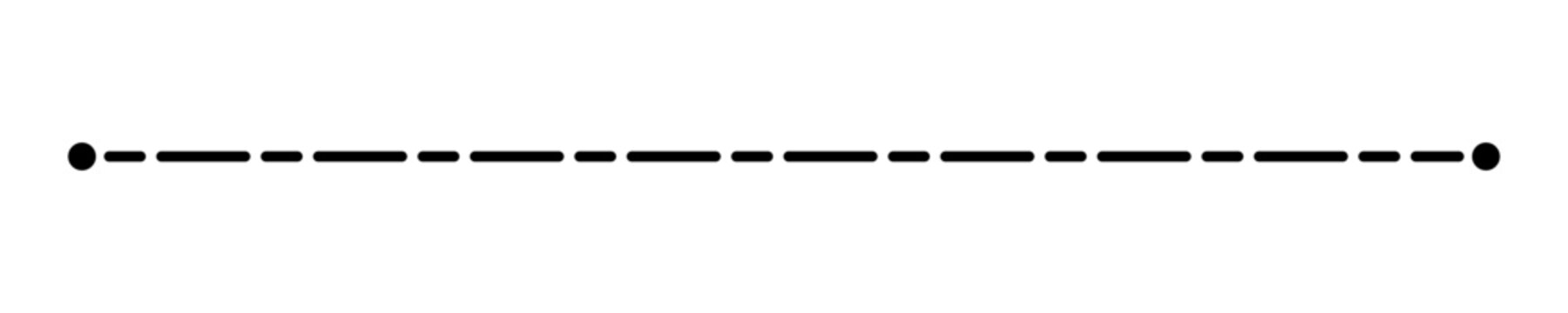 simple dashed line