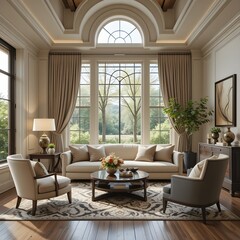 인테리어, 방, 소파, 집, 창문, 디자인, 가구, 리빙, 집, 의자, 소파, 럭셔리, 램프, 장식