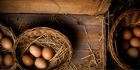 eggs in a basket