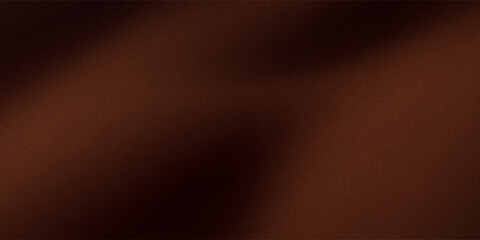 Black dark brown orange gold abstract luxury background. Silk satin fabric. Gradient ombre color. Curtain drapery fold line. Chocolate shade. Shiny glow glitter light. Design. Wide banner. Panoramic. © Maqbul