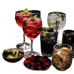 Premium Drinks & Glassware --s 250 --v 5.2 --raw