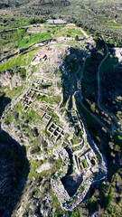 Mycenae, an archaeological site near Mykines in Argolis, north-eastern Peloponnese, Greece, a world heritage site