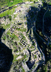 Mycenae, an archaeological site near Mykines in Argolis, north-eastern Peloponnese, Greece, a world heritage site