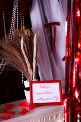 Beautiful symbols of Valentine's Day and love