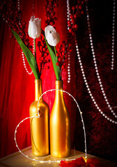 Beautiful symbols of Valentine's Day and love