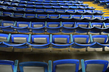 Bleachers in a Sports Arena