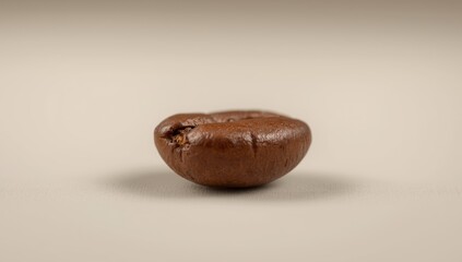 Macro shot of a mature coffee bean
