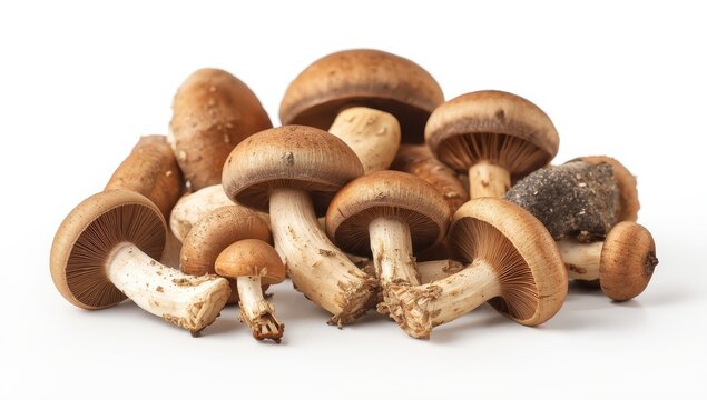 Maitake mushrooms against a light backdrop