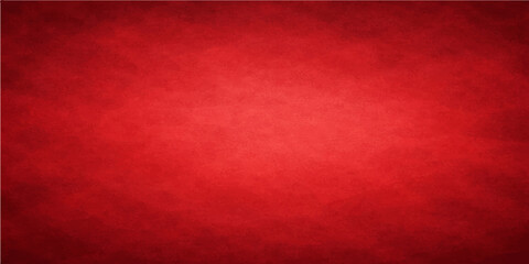 Fototapeta premium A dark red grunge vintage paper texture background with a rough aged wall pattern and blank copy space for an antique retro design