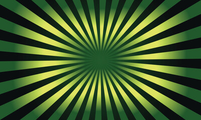 abstract green background with rays