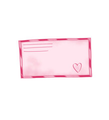 Envelope love letter