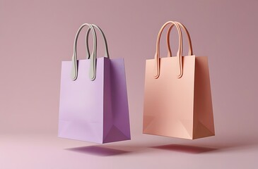 pink shopping bag