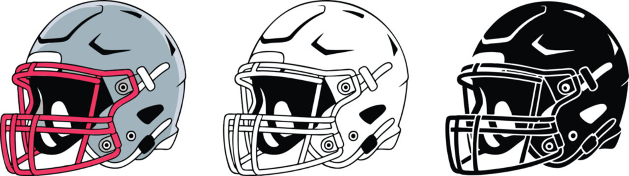 Football Helmet Icon Images  Browse 53,622 Stock Photos, Vectors, and  Video | Adobe Stock
