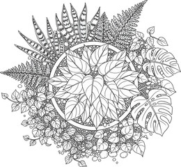 Botanical Mandala