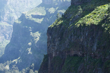 Madera osady wioski miasteczka położone na stokach i dolinach © KoLesfot