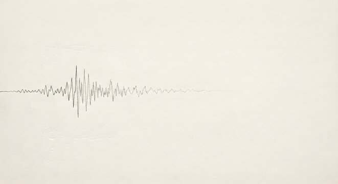 Earthy Brown and Orange Abstract Topographic Landscape Lines for Natural Geography Concept