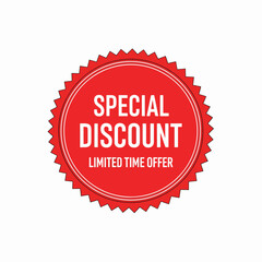 Retail Discount Badge Highlighting Twenty Percent Savings