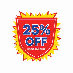 best choice label 25% 0FF