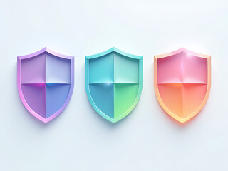colorful shield icon