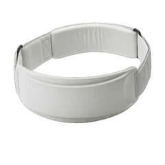 Comfortable white padded belt for relaxation and wellness