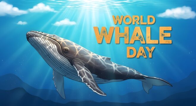 Celebrating world wildlife day with majestic whales in their natural habitat