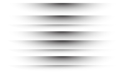 Obraz premium horizontal soft shadow lines